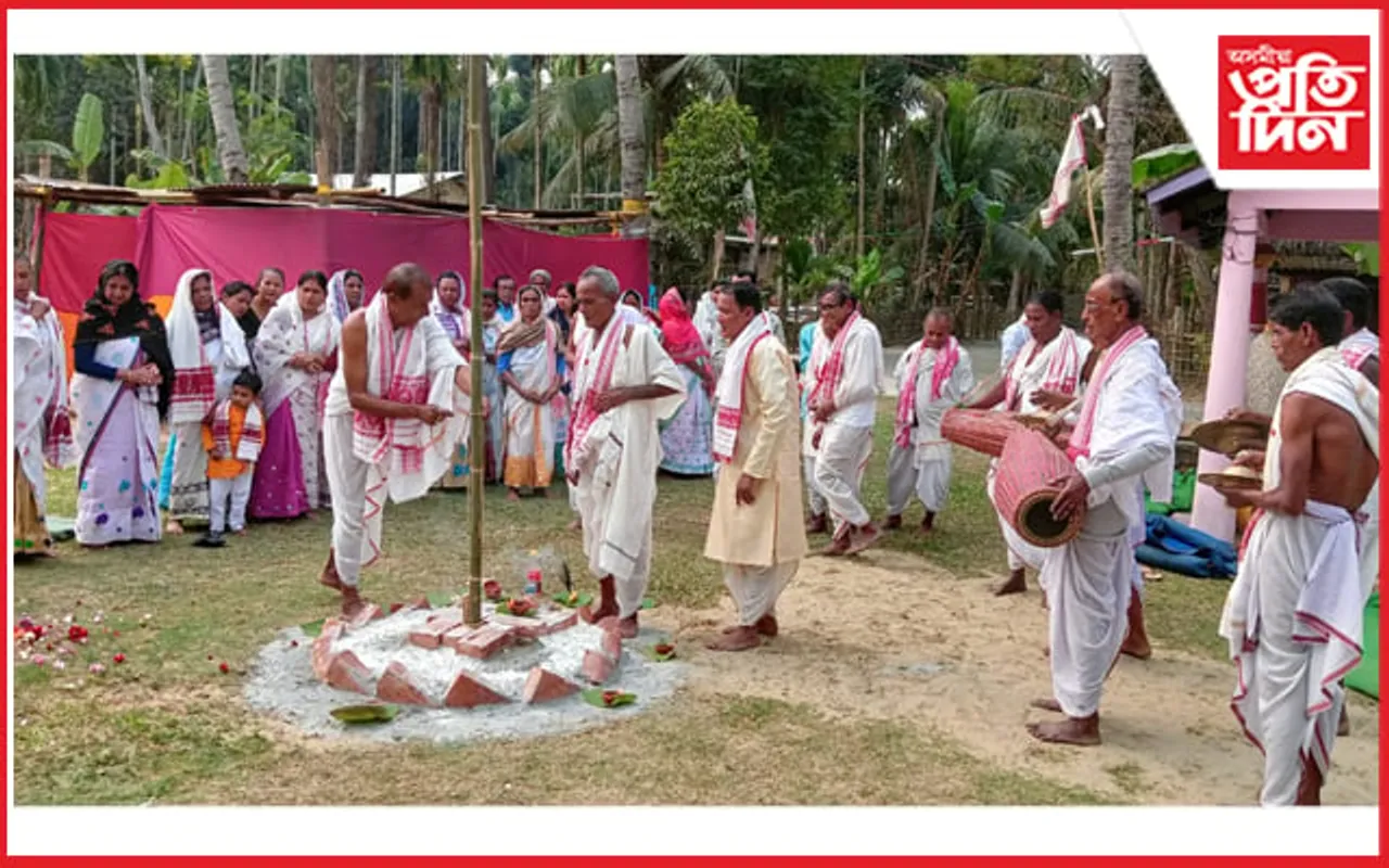 বটদ্ৰৱাৰ নসত্ৰত অখণ্ড ভাগৱত পাঠ