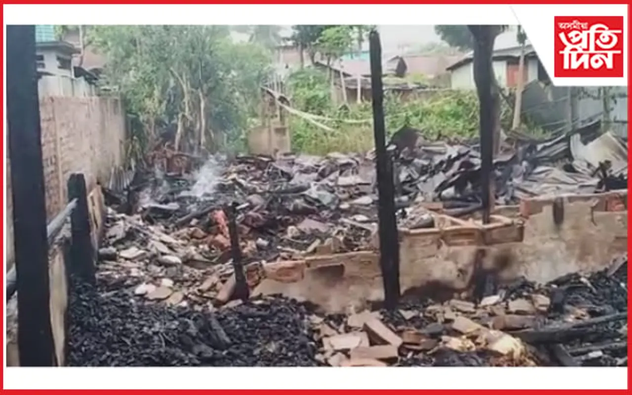 লামডিঙত ভয়ংকৰ অগ্নিকাণ্ড