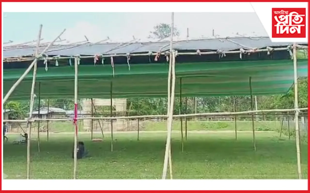 মাইবেলা কৃষি পামত ৰঙালী বিহু সন্মিলনৰ ব্যাপক প্ৰস্তুতি...