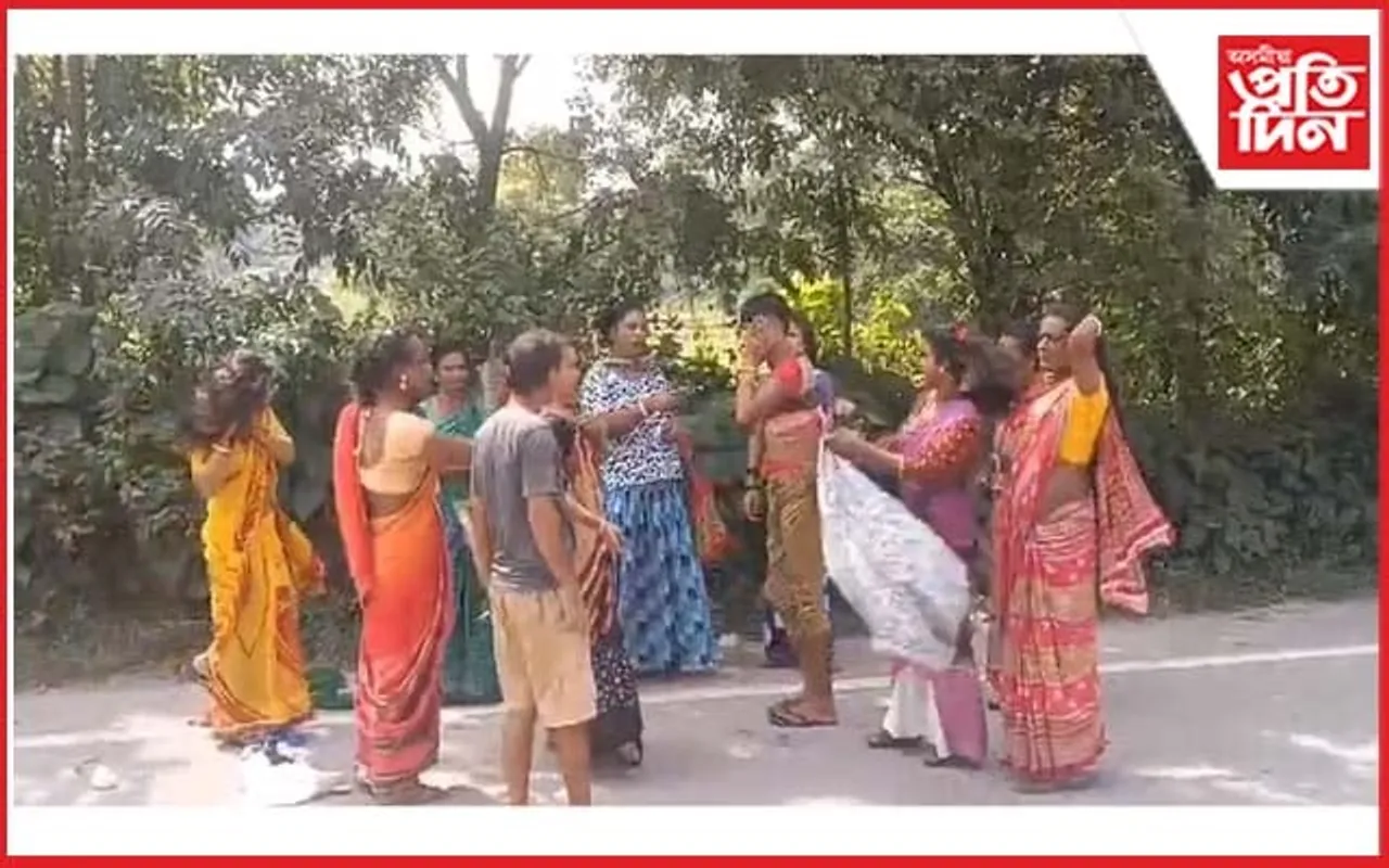 নিজকে কিন্নৰ বুলি কৈ টকা সংগ্ৰহ যুৱকৰ,  একাংশই কিন্নৰে দিলে উত্তম মাধ্যম