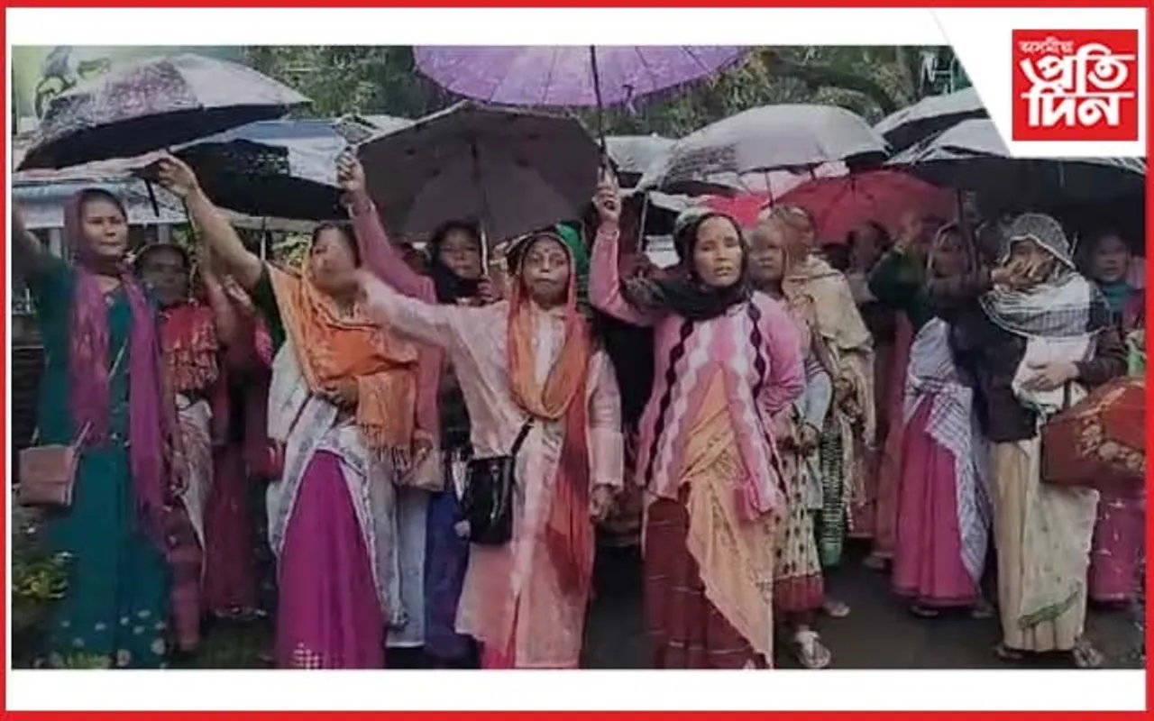 কিশোৰী ধৰ্ষণত অভিযুক্তক গ্ৰেপ্তাৰৰ দাবীত মেৰাপানীত আৰক্ষী থানাত উত্তপ্ত পৰিস্থিতি