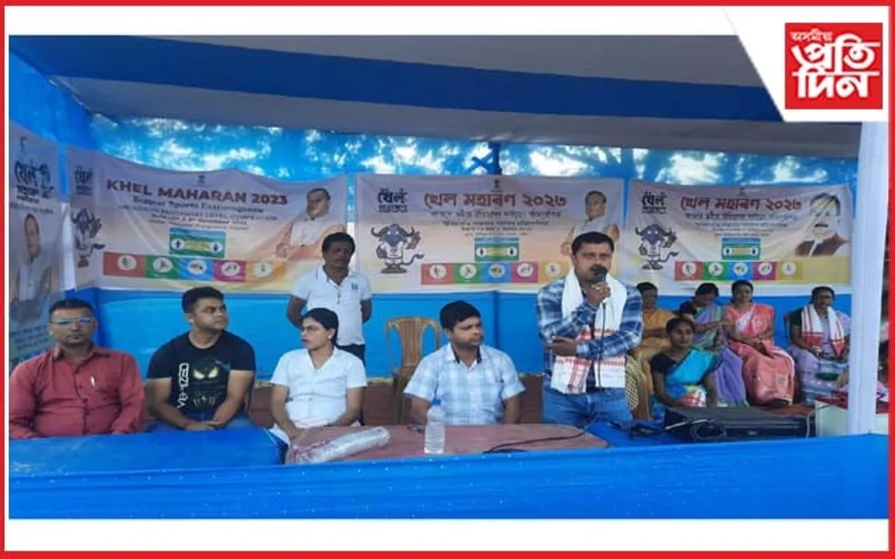 উৰিয়াগাঁও খেলপথাৰত 'খেল মহাৰণ' আৰম্ভ