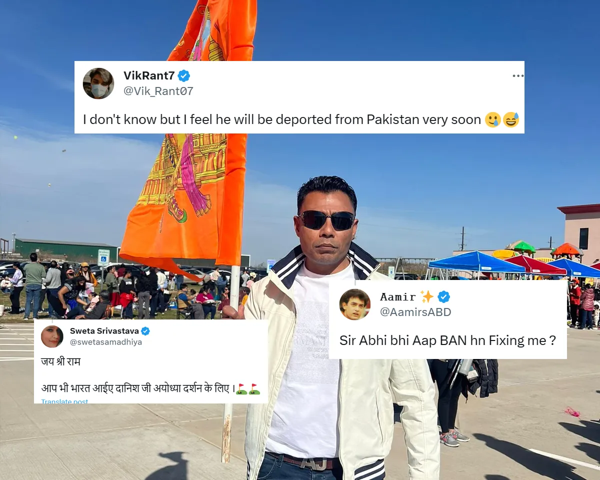 'I feel he will be deported from Pakistan very soon'- Fans react as Danish Kaneria expresses euphoria at inauguration of Ram Mandir