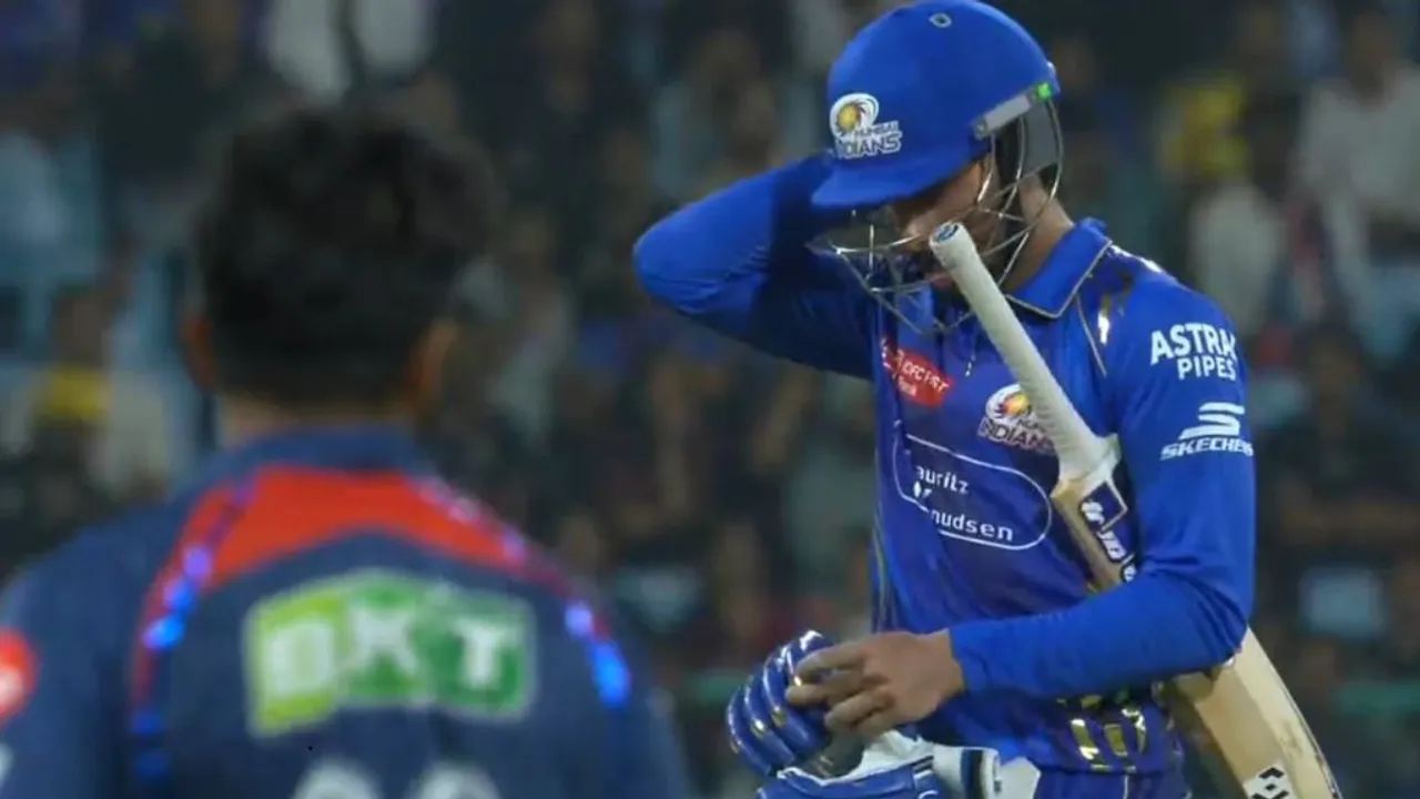 MI coach opens up on bold call to retire out Tilak Varma vs LSG
