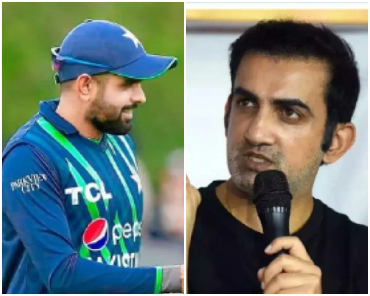 Babar Azam and Gautam Gambhir (File Photo, Twitter)