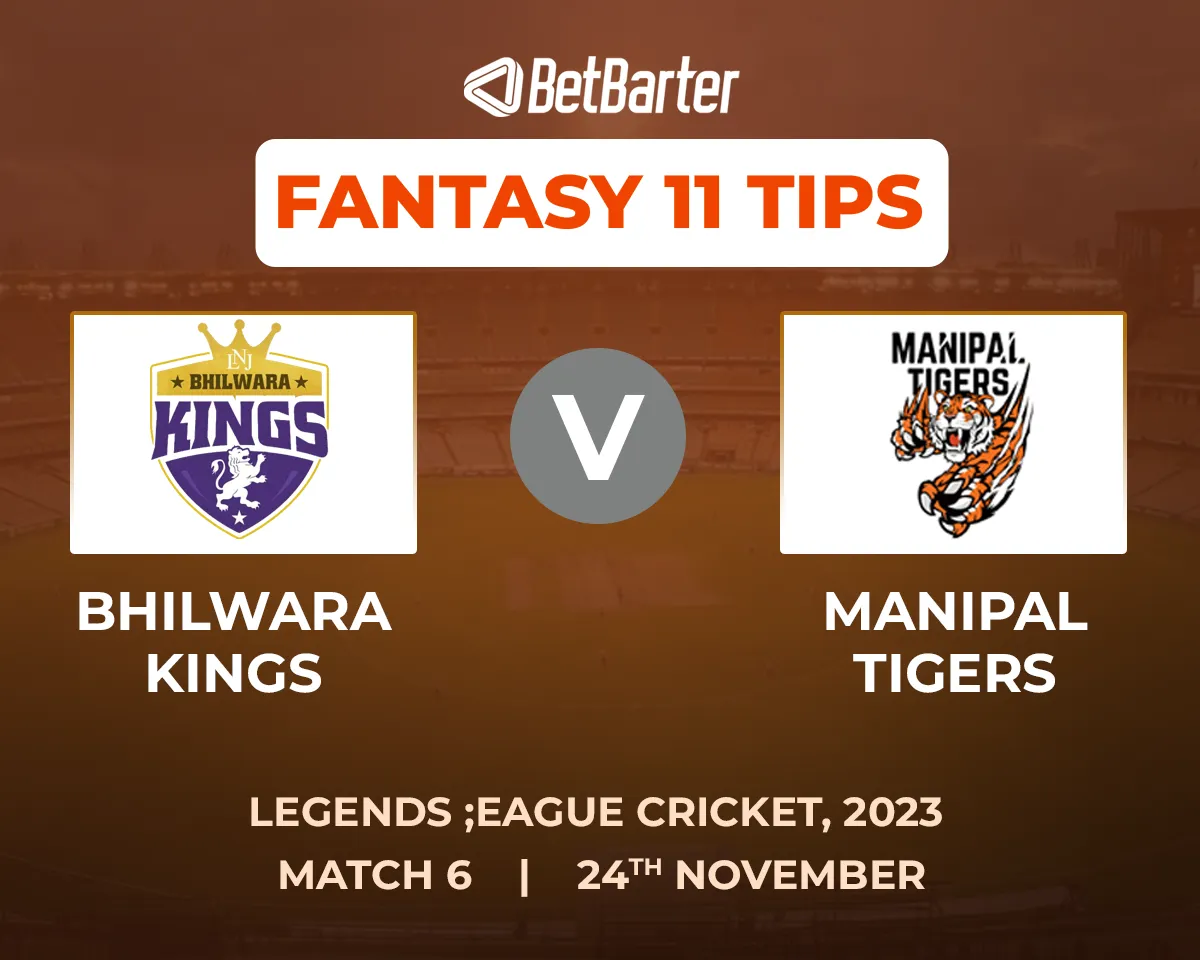Bhilwara Kings vs Manipal Tigers Fantasy Tips