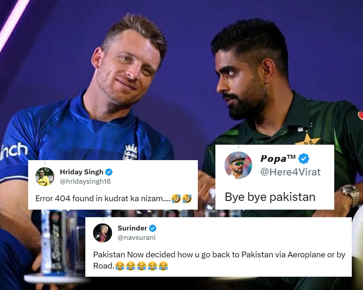 Pakistan skipper Babar Azam and England skipper Jos Buttler (File Photo, Twitter)