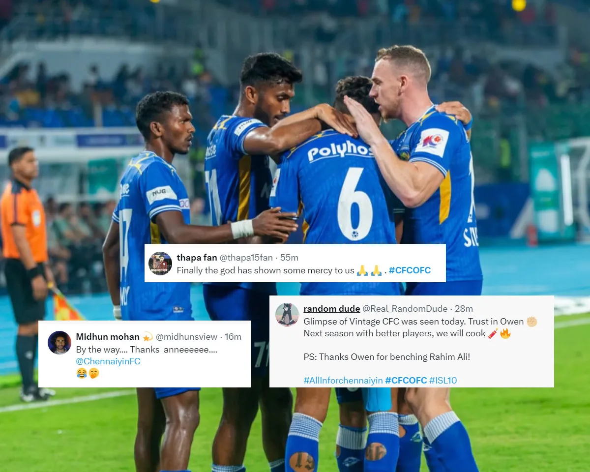 'It's not over till it's over' - Fans react as Chennaiyin FC beat table topper Odisha FC by 2-1