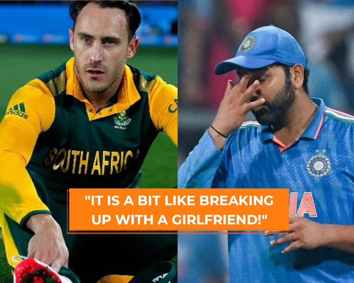 Faf du Plessis and Rohit Sharma (File Photo: Twitter) 