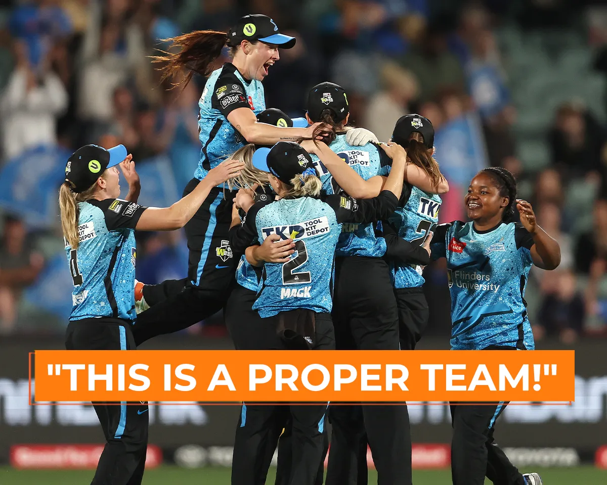 Tahlia McGrath with her side Adelaide Strikers after winning WBBL 2023 (File Photo: Twitter) 