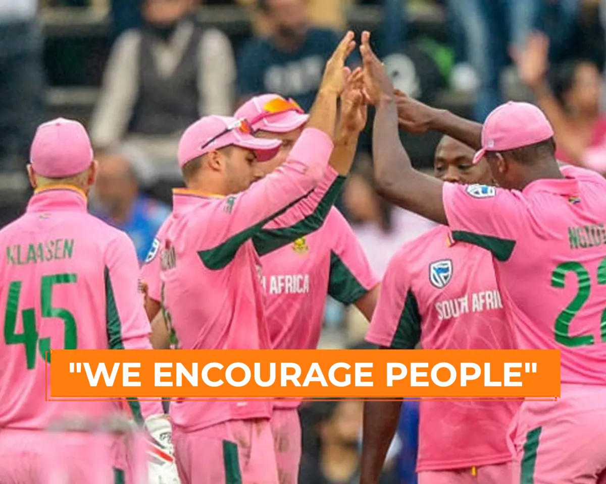 Reason why South Africa to wear pink jersey