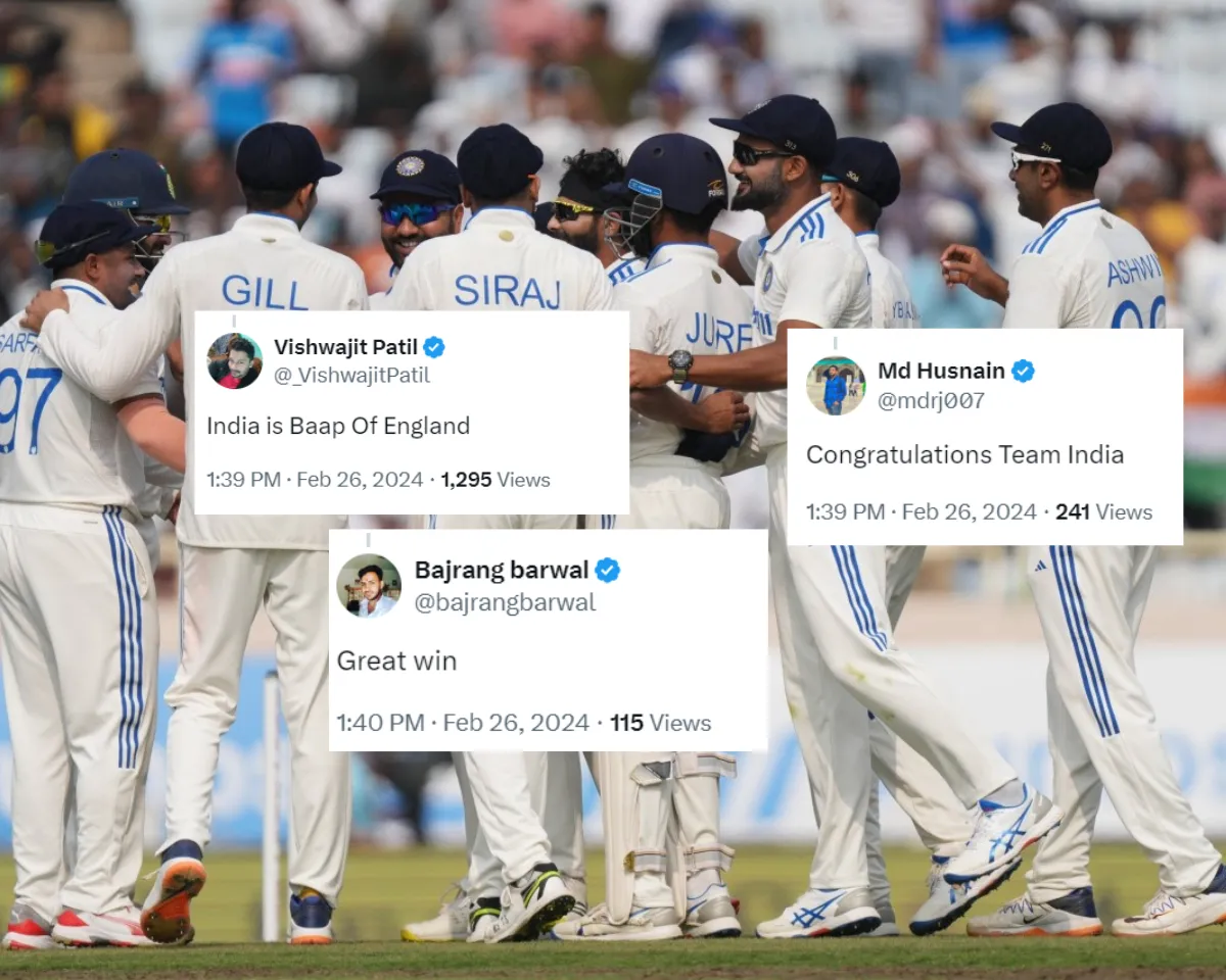 'Do din ke liye rona shuru English experts ka' - Fans react as India wins fourth Test match by five wickets against England