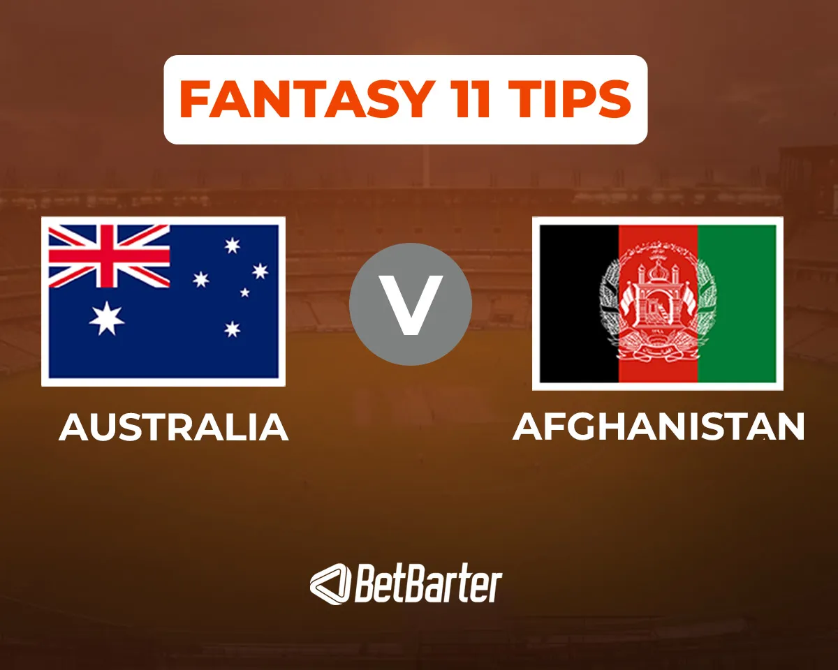 AUS vs AFG Dream11 Team Prediction, Fantasy Team Today's, Top Players' Picks, and Captain and Vice-Captain Picks
