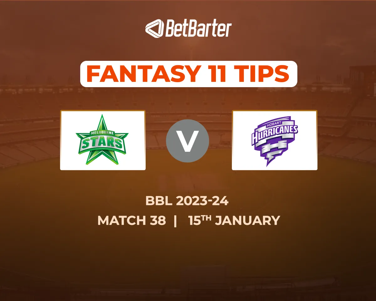 STA vs HUR Dream11 Prediction, Fantasy Cricket Tips, Today's Playing 11 and Pitch Report for BBL 2023, Match 38