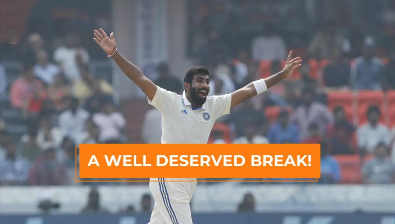Bumrah has earned a well-deserved rest after a heavy workload in recent times 