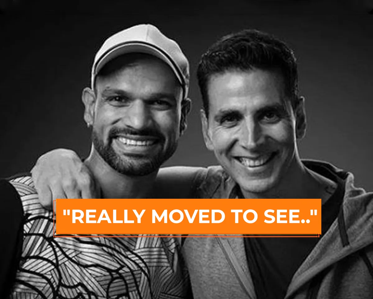 Akshay Kumar posts moving message in support of Indian cricketer Shikhar Dhawan