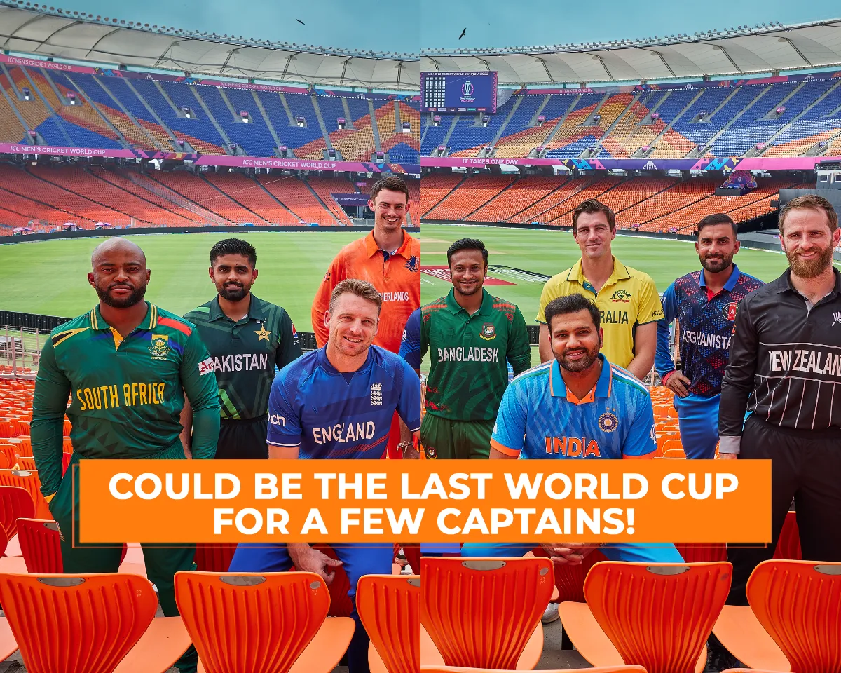 Captains in ODI World Cup 2023 (File Photo, Twitter)
