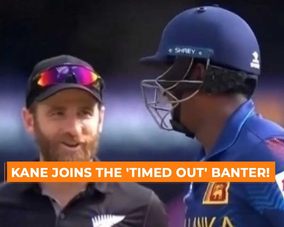 Angelo Mathews and Kane Williamson (File Photo, Twitter)