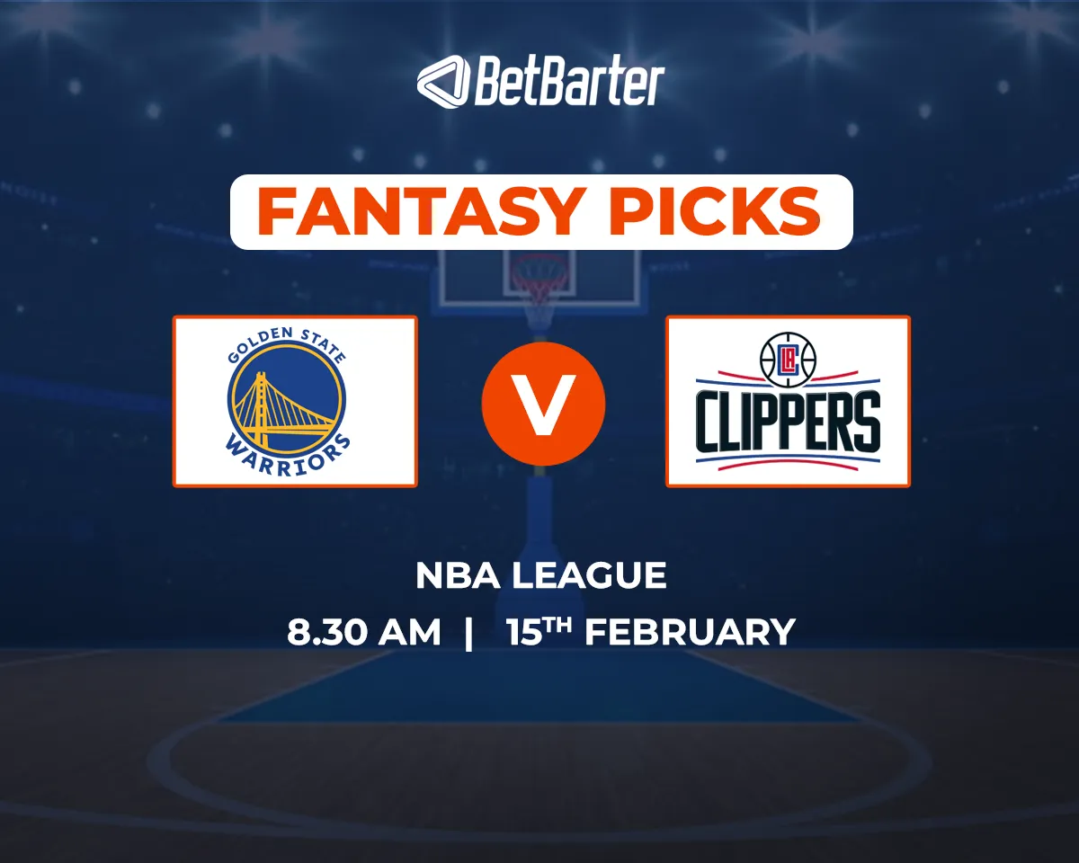 GSW vs LAC Dream11 Prediction, Fantasy Basketball Tips, Playing 8, Today Dream11 Team, & More Updates
