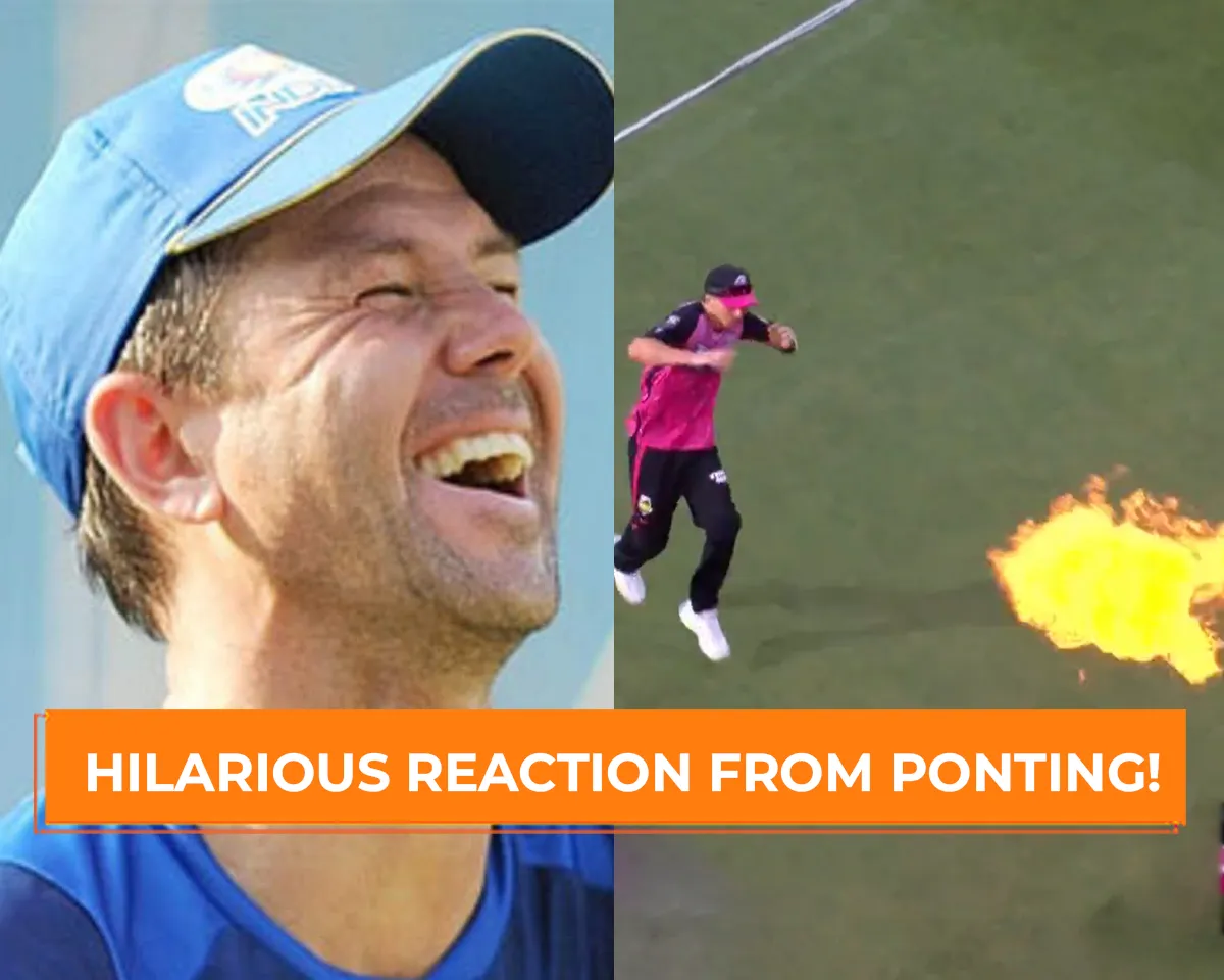 Ricky Ponting and Tom Curran (Source - Twitter).png