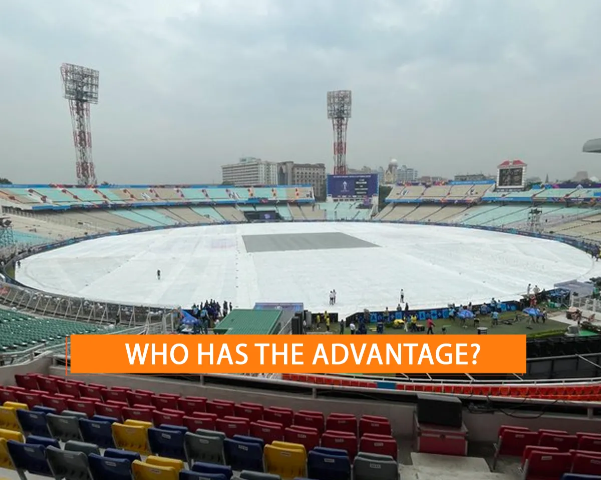 What happens in case of rain interruption for semi-final 2 of WC 2023?