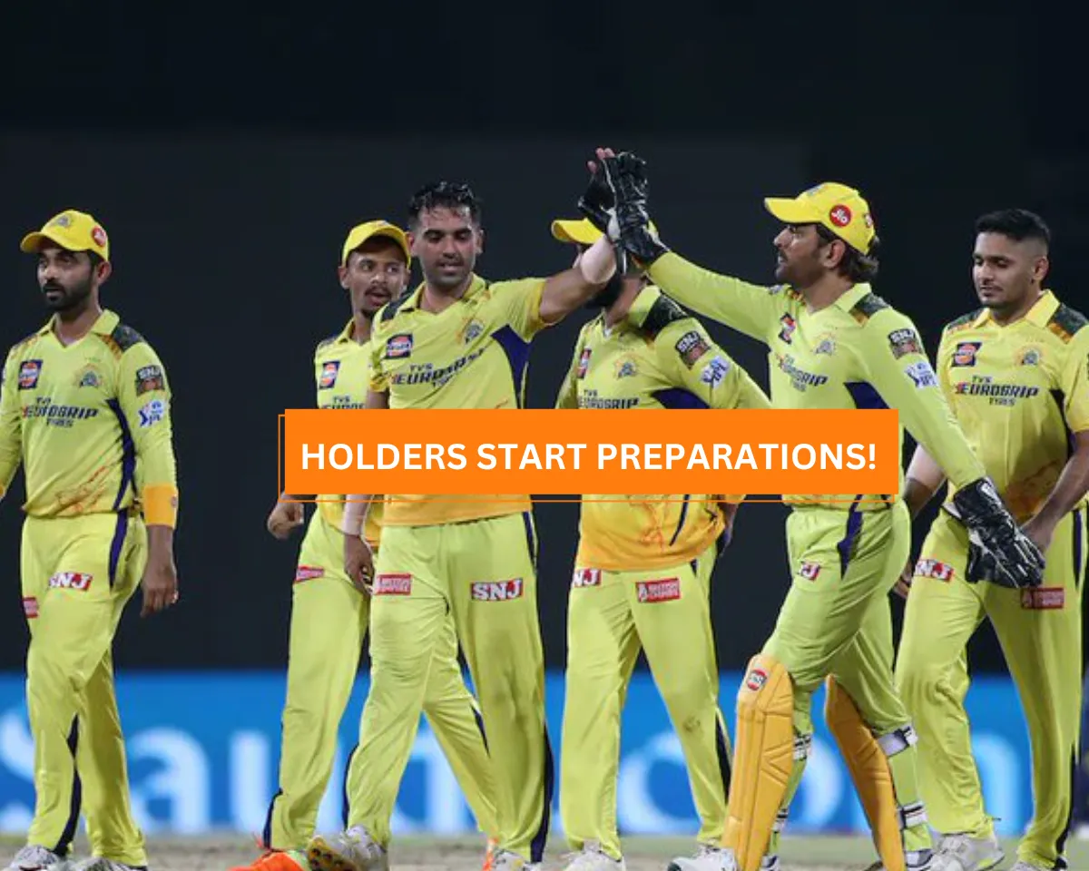 IPL 2024: Chennai Super Kings start pre-season camp ahead of IPL's 17th edition