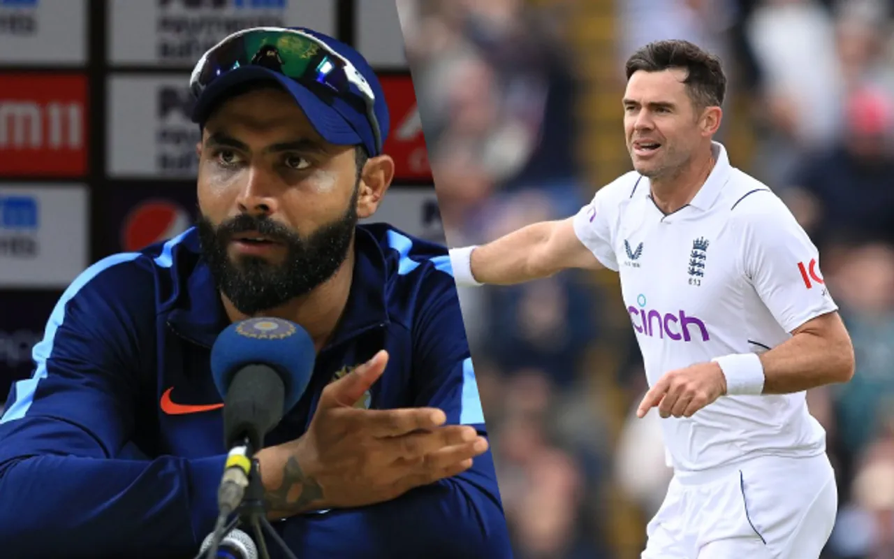 Ravindra Jadeja comes up with a befitting reply to James Anderson's ‘He can bat like a proper batter now’ remark