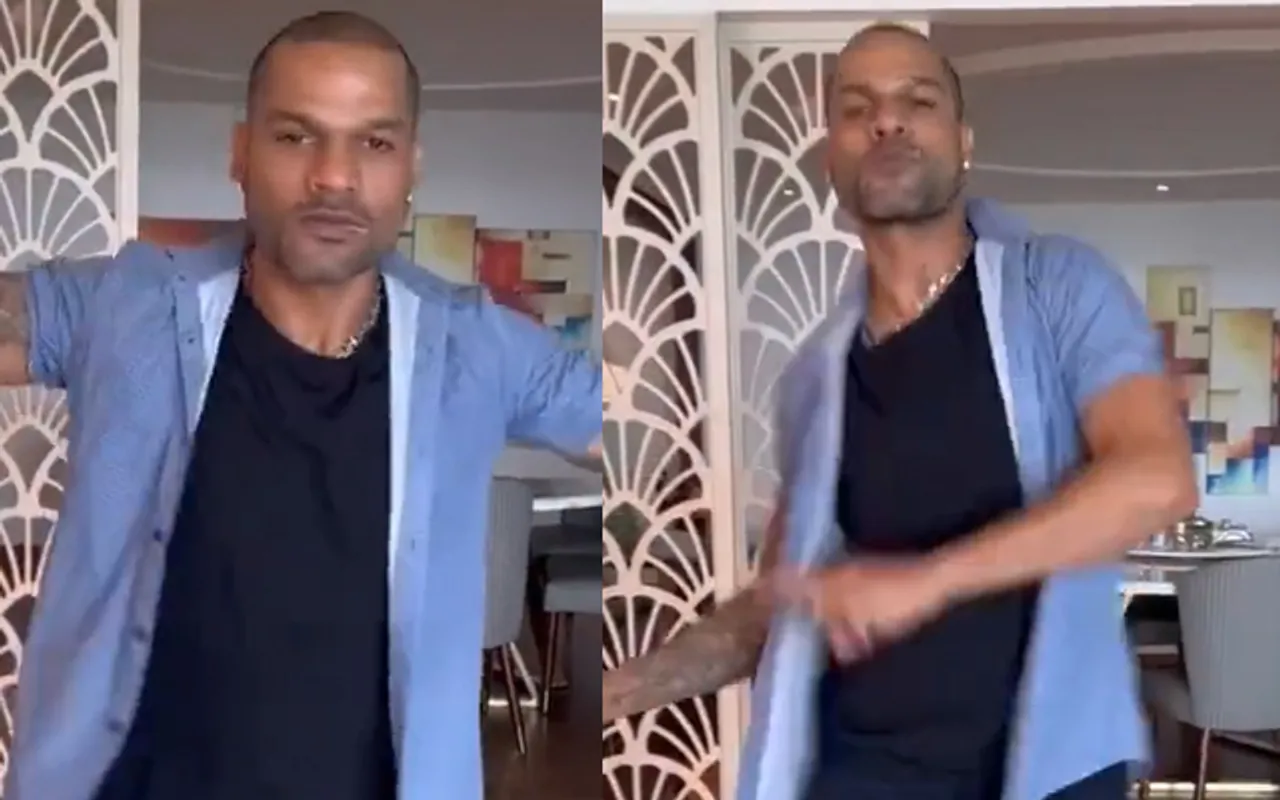 'Yehi karo bass'- Fans react as Shikhar Dhawan spotted shows his dancing skills on Leo movie’s Naa Ready song