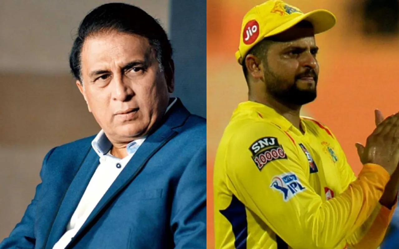 "For Raina I was definitely surprised," Sunil Gavaskar speaks up on Suresh Raina goin unsold in the mega auction