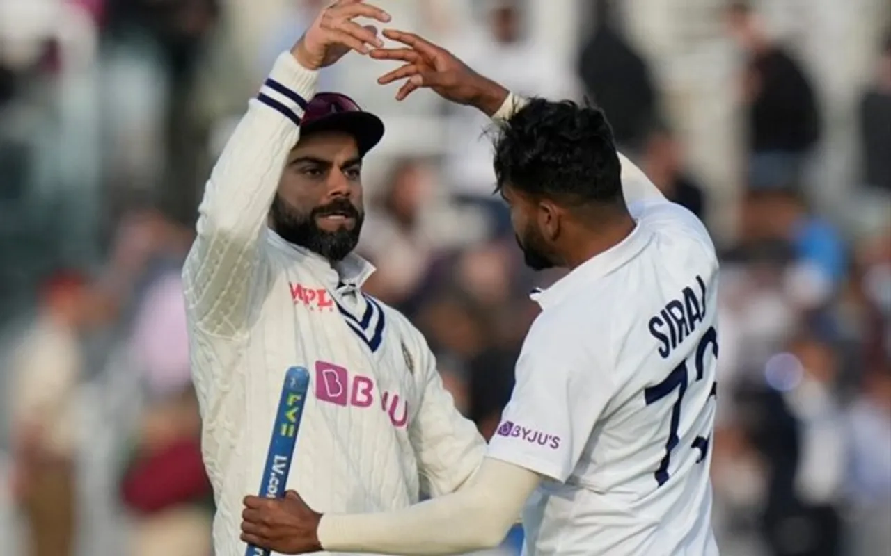 Virat Kohli, Mohammed Siraj