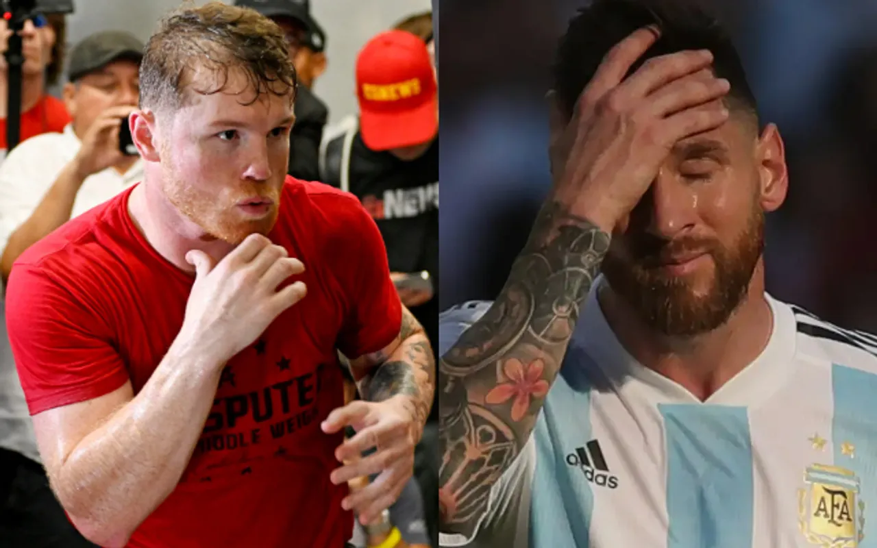 ‘he Better Pray To God That Canelo Alvarez Threatens Lionel Messi After His Video Of Kicking 