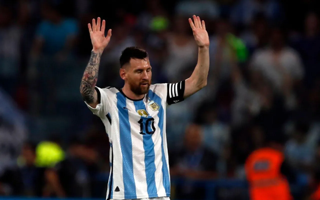 Lionel Messi scores hattrick to surpass 100 International goals