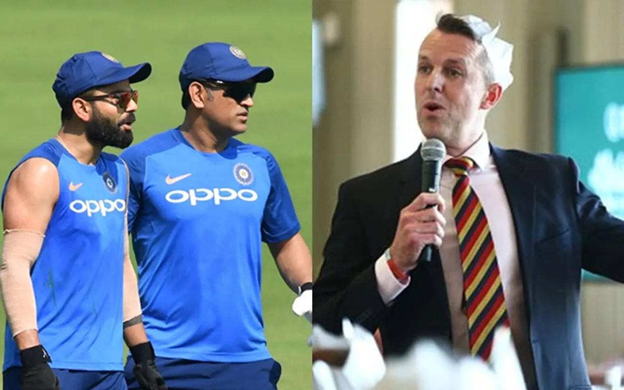 Virat Kohli-MS Dhoni-Graeme Swann