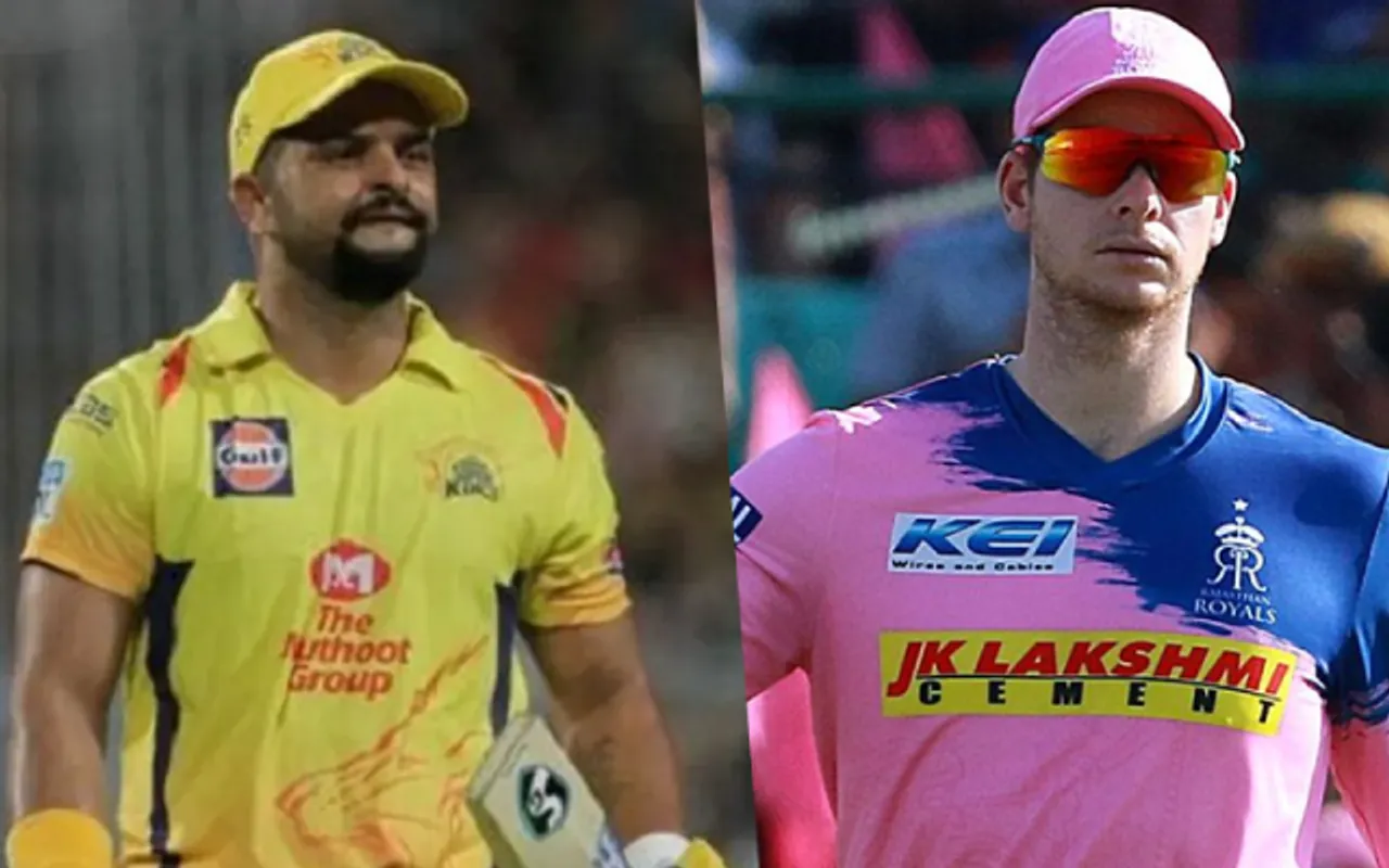 Suresh Raina, Steve Smith