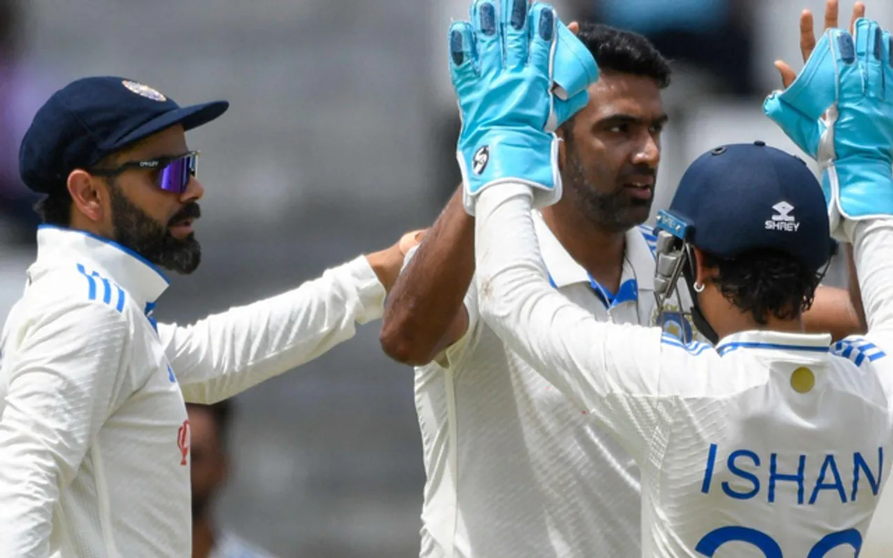 'Aur karo isse drop' - Fans react to Ravichandran Ashwin creating history by becoming first Indian bowler to take father and son's wicket in Test