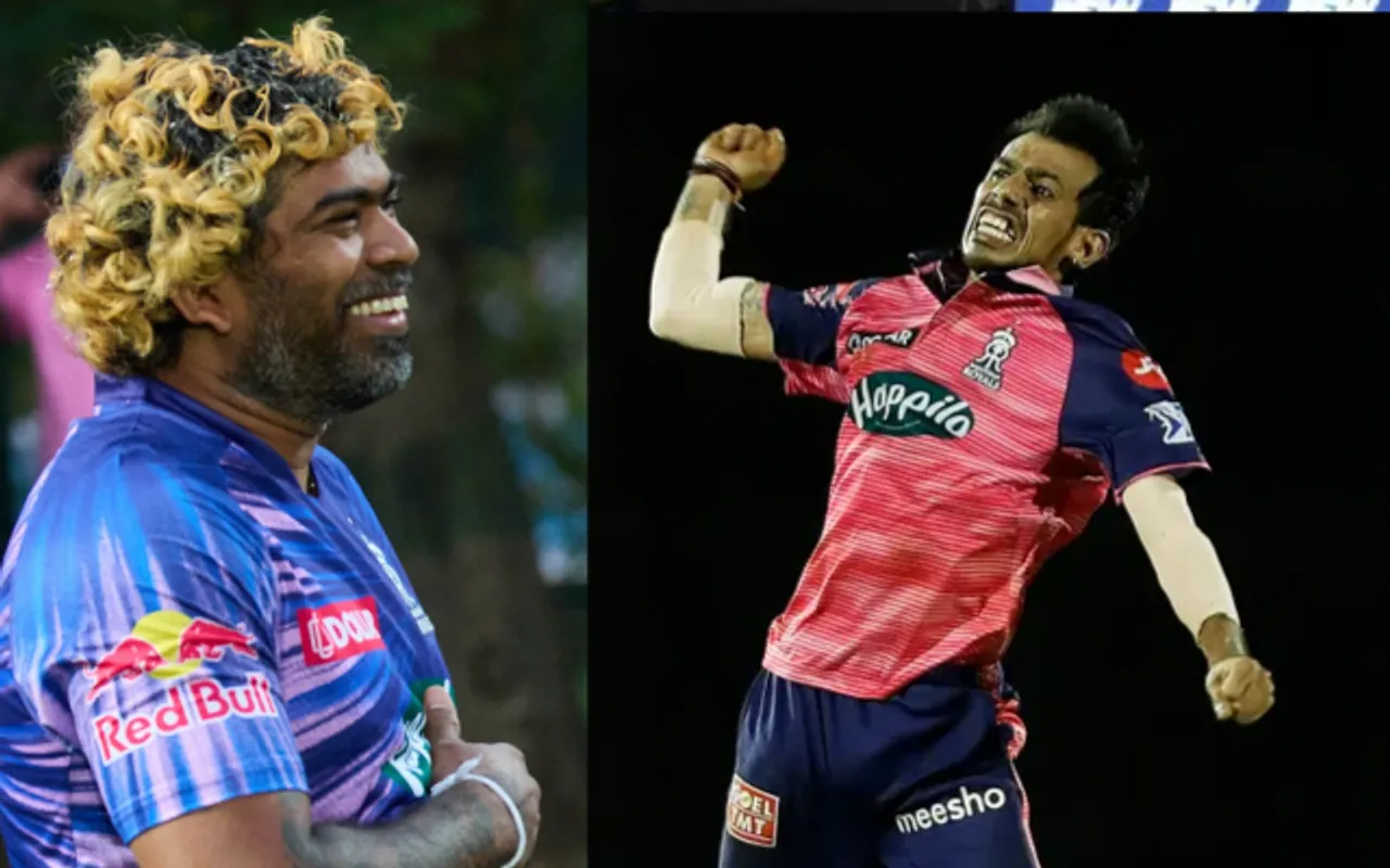 Lasith Malinga and Yuzvendra Chahal