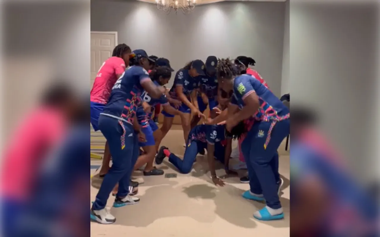 Watch: Royals Women's players pulls off 'Kaala Chashma' celebration in style after reaching the final of The 6IXTY