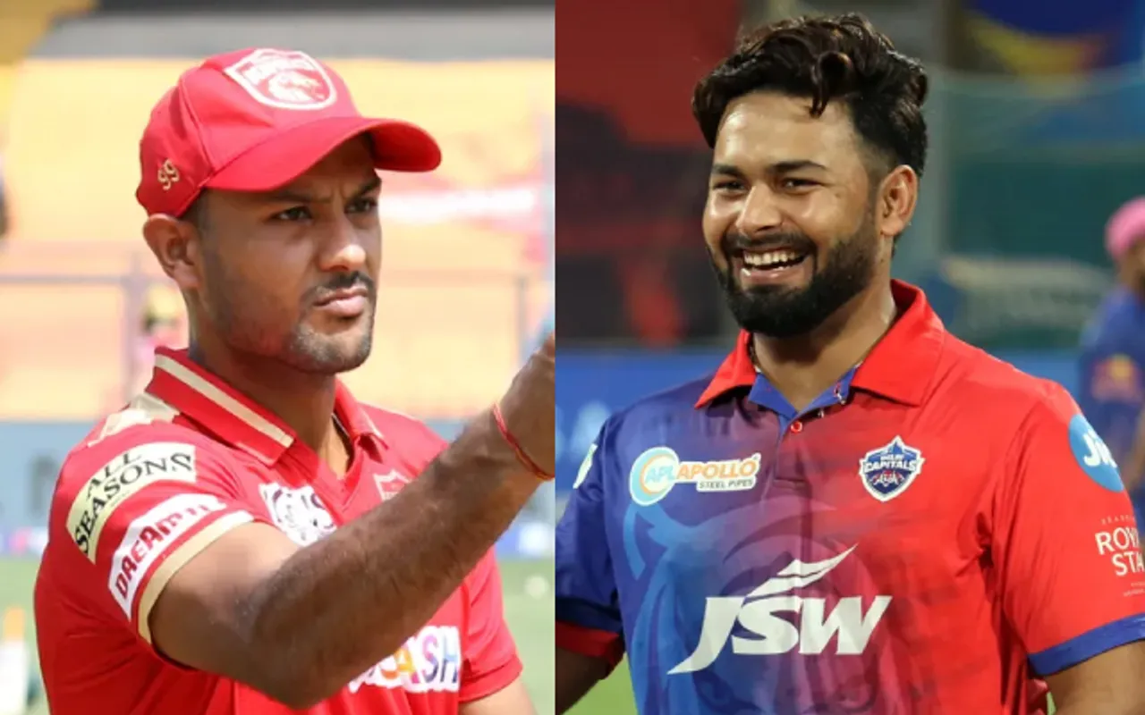 Mayank Agarwal-Rishabh Pant - BCCI/IPL)