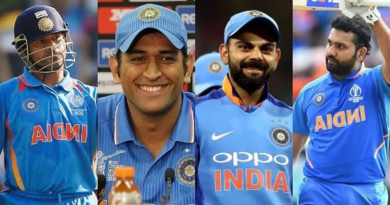 Sachin-Tendulkar-MS-Dhoni-Virat-Kohli-and-Rohit-Sharma