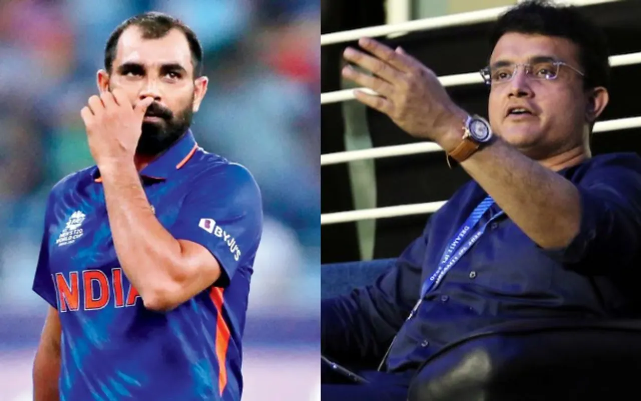 Mohammed Shami-Sourav Ganguly