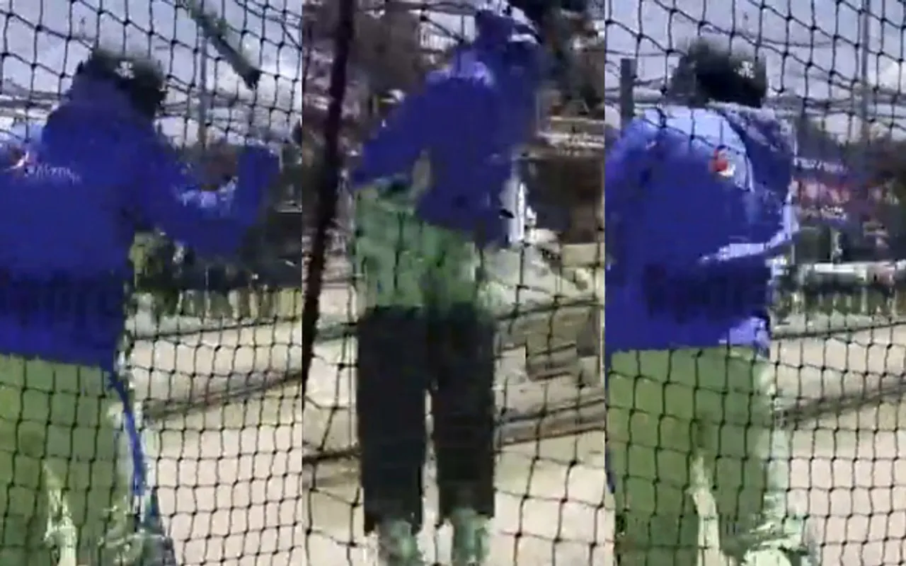 Watch: Asif Ali Throws Away His Bat In Anger In Nets, Video Goes Viral