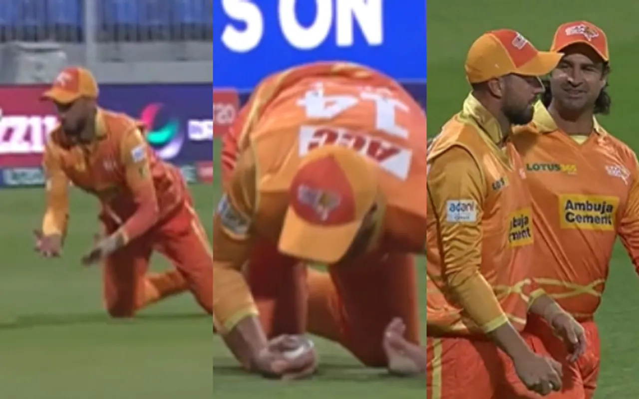 Watch: James Vince pulls off unbelievable catch in ILT20 game against Sharjah Warriors