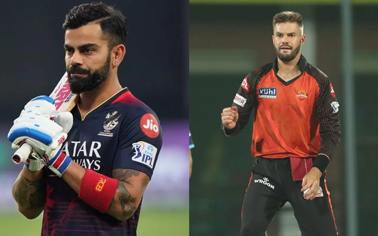 Virat Kohli and Aiden Markaram