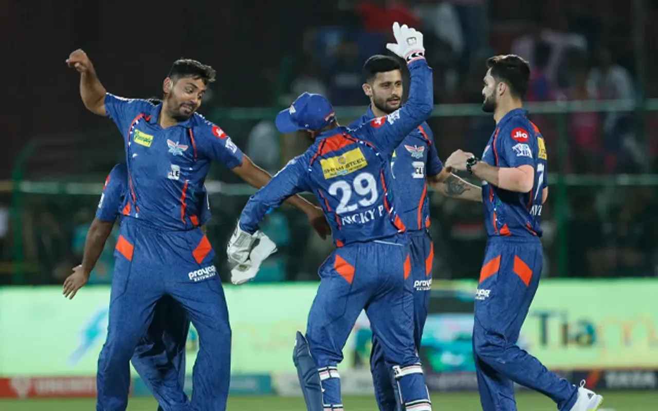 'Sirf social media pe nacho' - Fans troll Rajasthan Royals as they lose to Lucknow in a low-scoring affair against Lucknow Super Giants in IPL 2023