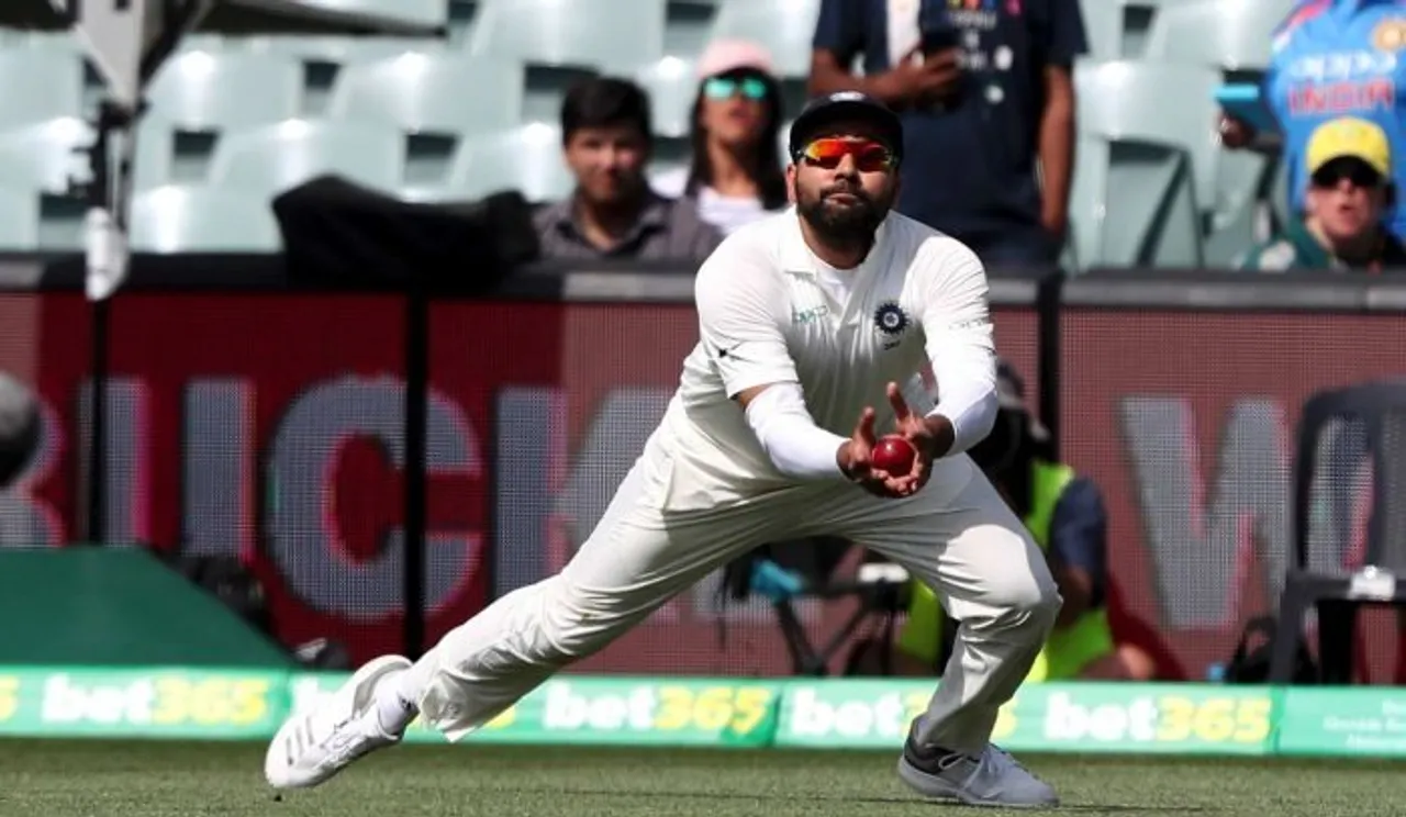 Rohit Sharma creates two unusual catching records in Brisbane Test