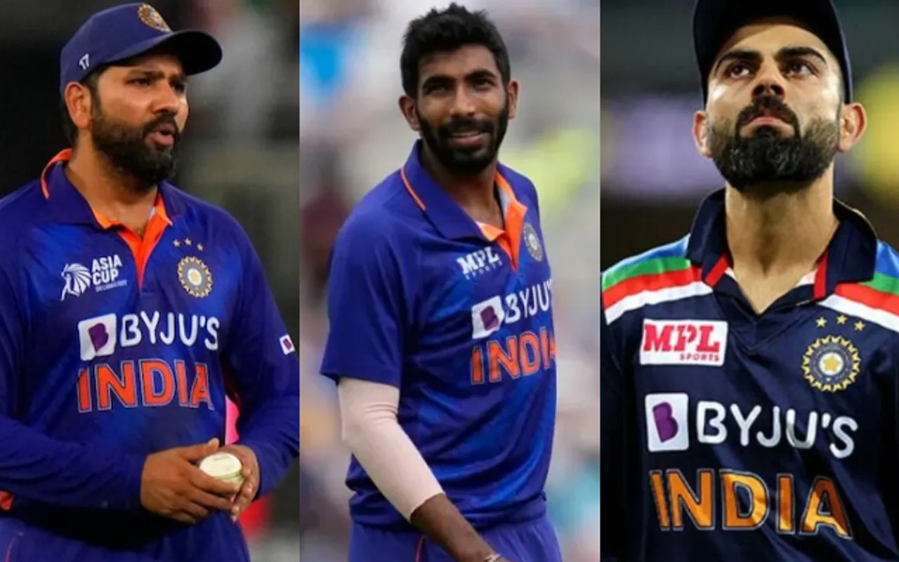 Rohit Sharma-Jasprit Bumrah-Virat Kohli