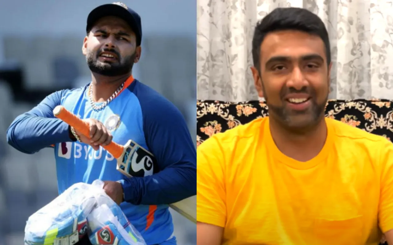 Ravichandran Ashwin and Rishabh Pant