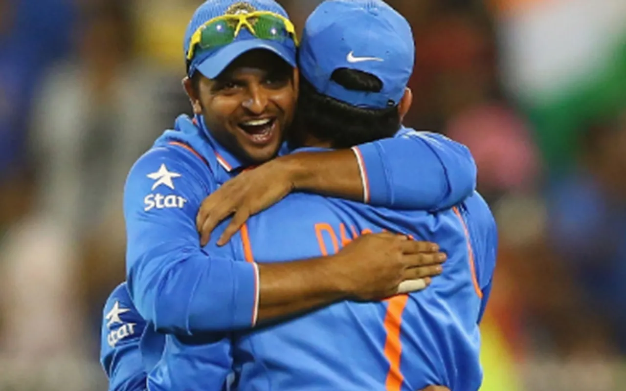 Suresh Raina & MS Dhoni