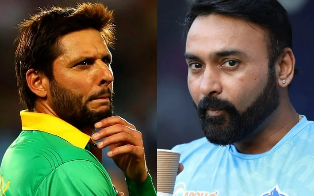 Shahid Afridi, Amit Mishra