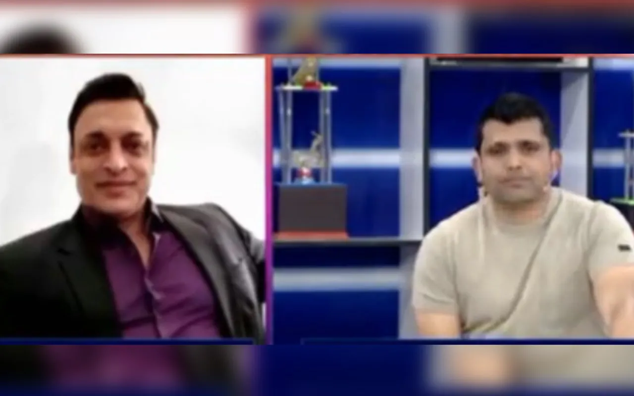 ‘Sacreen ni hota, Screen hota hai’- Shoaib Akhtar mocks Kamran Akmal on live television, leaves latter speechless